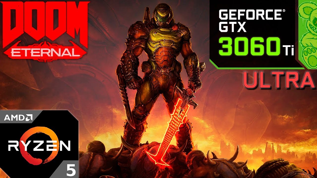 DOOM Eternal : RTX 3060 Ti 8GB (2K Ultra Graphics)