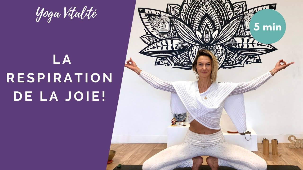 La respiration de la joie : s'oxygéner et rayonner - Yogaline avec Stéphanie