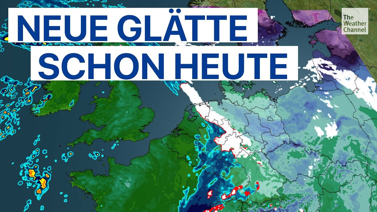 Blitzeis und Schnee über Deutschland: Hier wird es jetzt wieder glatt