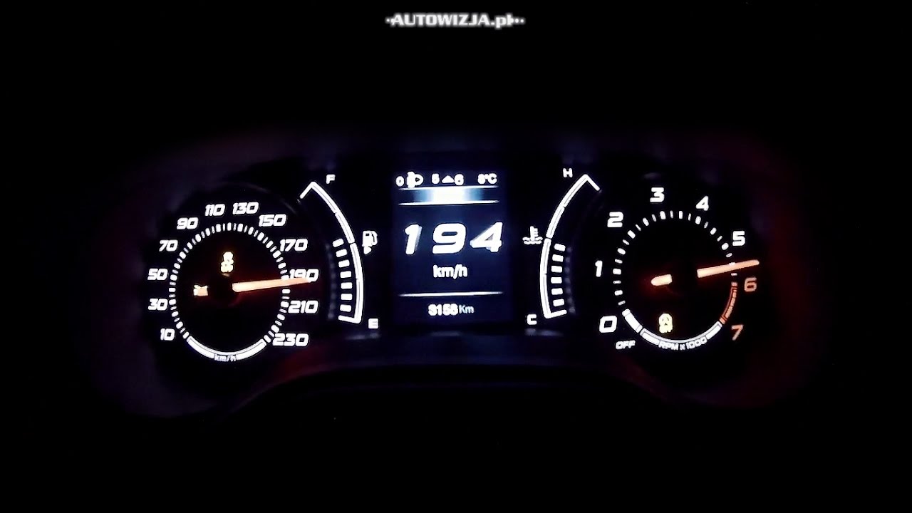 Fiat Tipo 1.4 T-Jet acceleration 0-100 km/h, 0-200 km/h, 0-400 m, racelogic