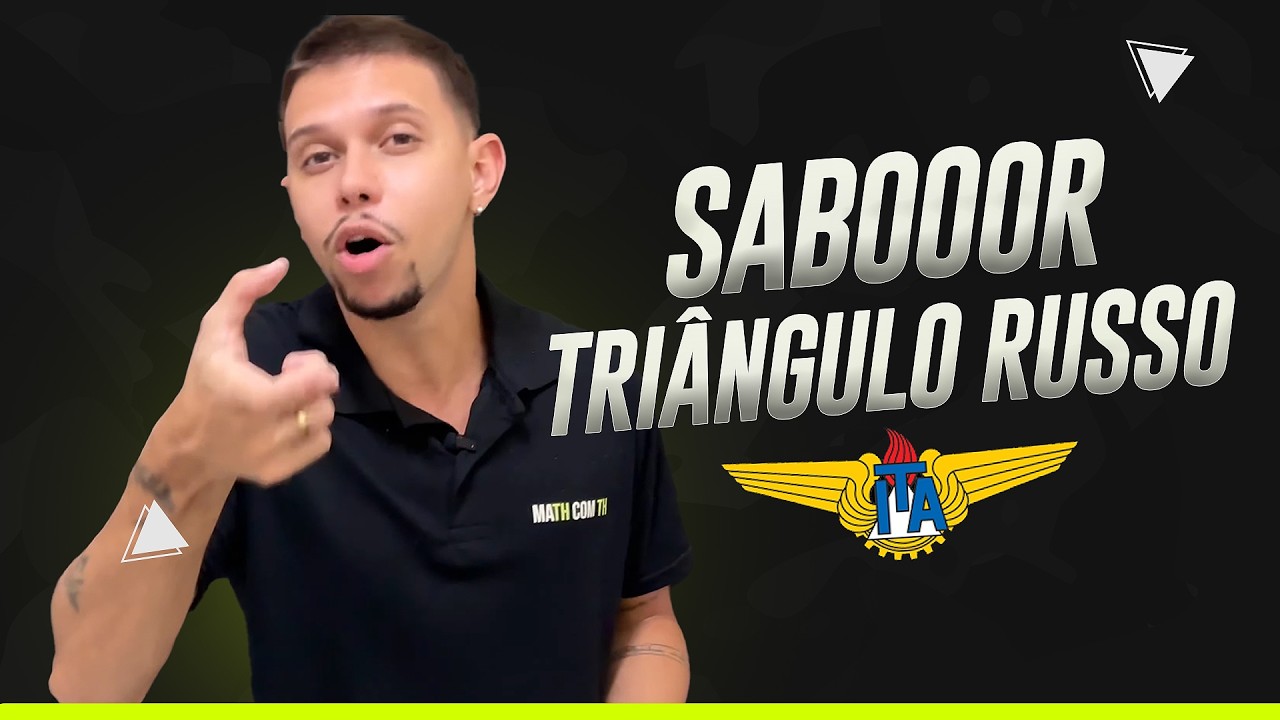 QUESTÃO DO ITA “SABOR” TRIÂNGULO RUSSO - Mediatriz