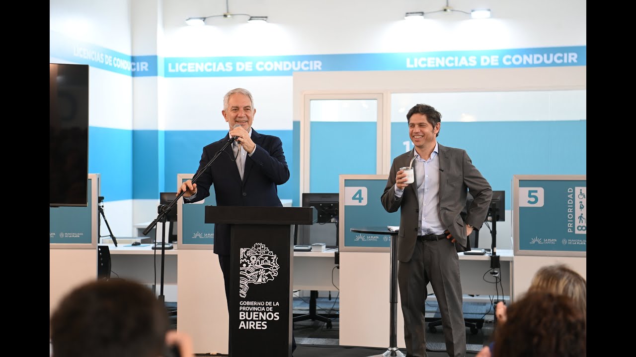 Inauguración del Centro Administrativo Municipal de La Plata