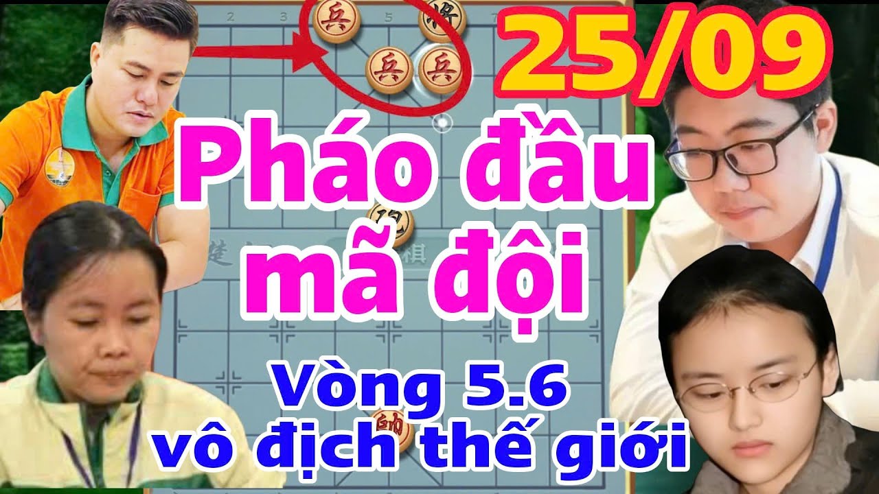 Cờ tướng Lại Lý Huynh đại chiến Mạnh Phồn Duệ vòng 5.6