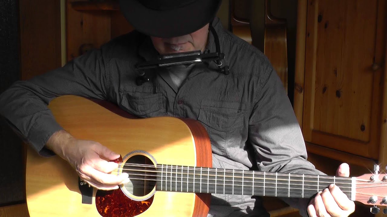 Wish you were here - Pink Floyd (cover: 12-string guitar / harmonica)