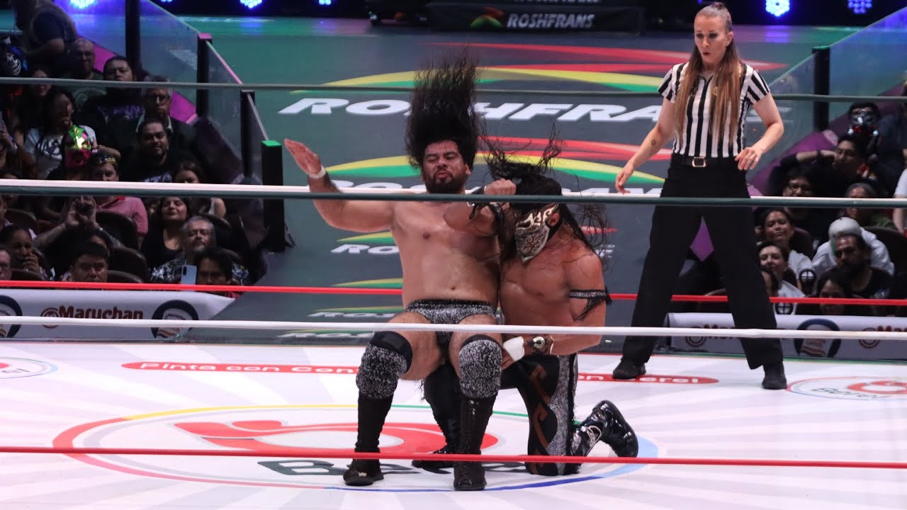 CMLL: Bandido 🆚 B&aacute;rbaro Cavernario