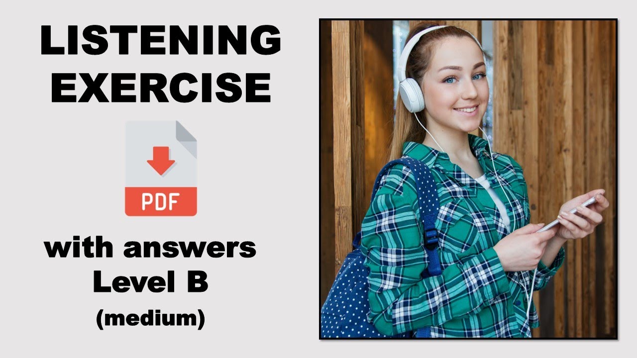 Listening Exercises - Level A-b (Easy- Medium) Listen and answer the questions - Easy English Lesson