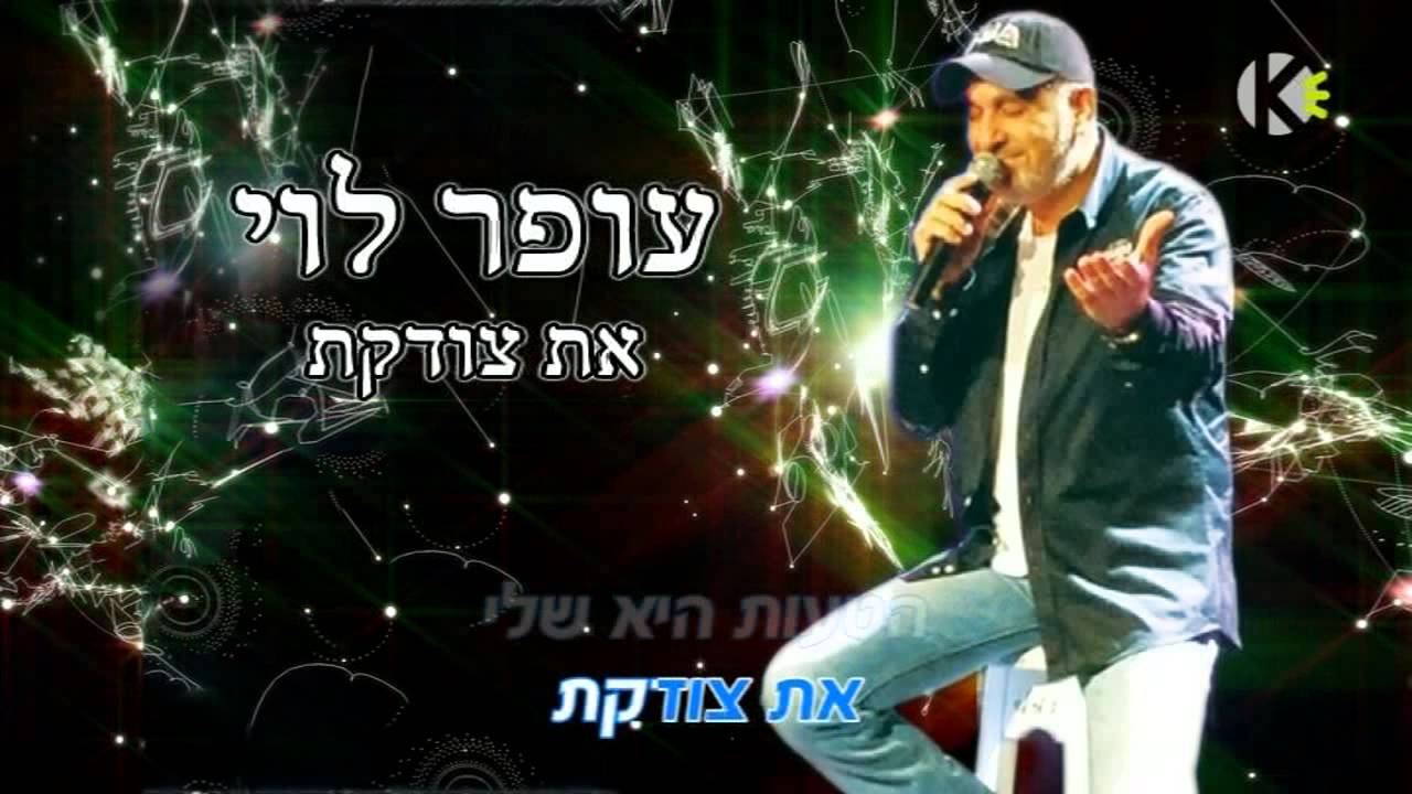 עופר לוי - את צודקת - שרים קריוקי ofer levi