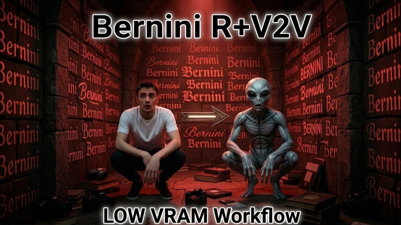 Bernini R+V2V | LOW VRAM Workflow