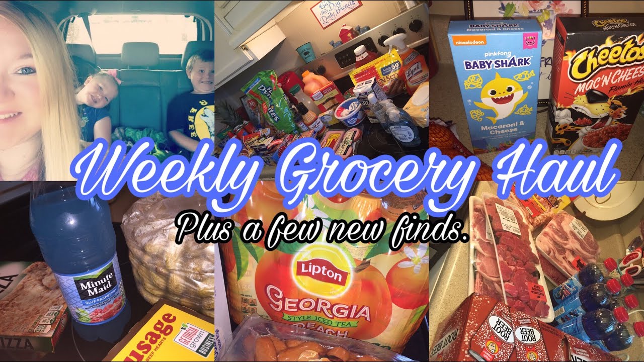 WEEKLY GROCERY HAUL PLUS A MID WEEK FILL IN HAUL