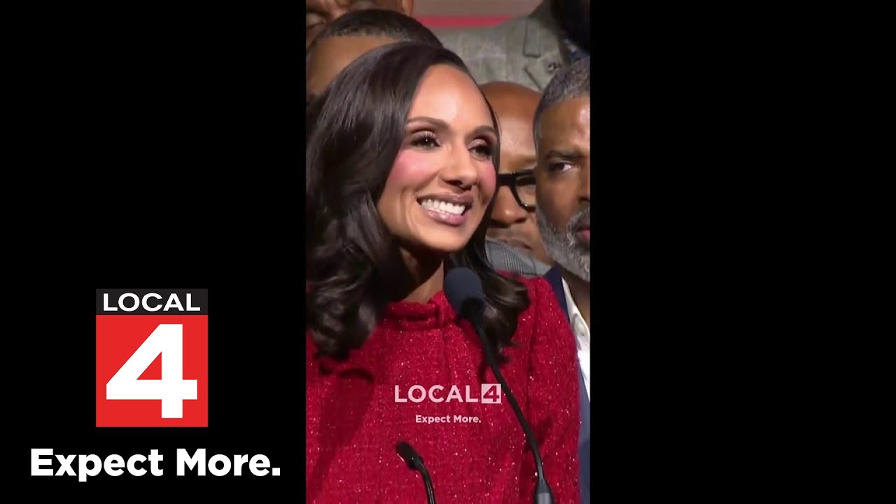 Detroit Mayor-elect Mary Sheffield delivers acceptance speech