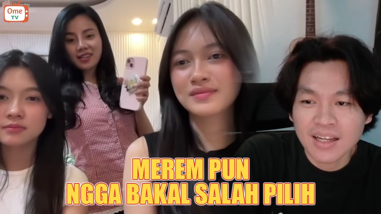Merem Pun Ngga Bakal Salah Pilih | Singing Reactions OmeTV