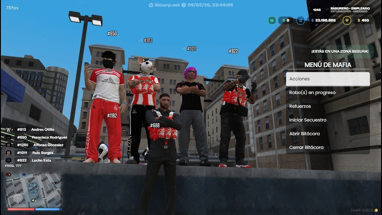 Dia de locos en gta 5 roleplay