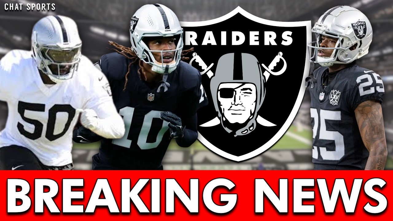 Raiders BREAKING NEWS GALORE After NFL Roster Cuts + Updated Raiders Practice Squad After Signing!
