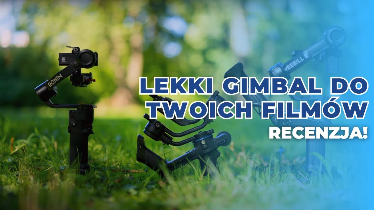 Jaki gimbal wybrać do produkcji film&oacute;w i vlog&oacute;w ? WIELKI TEST! #1