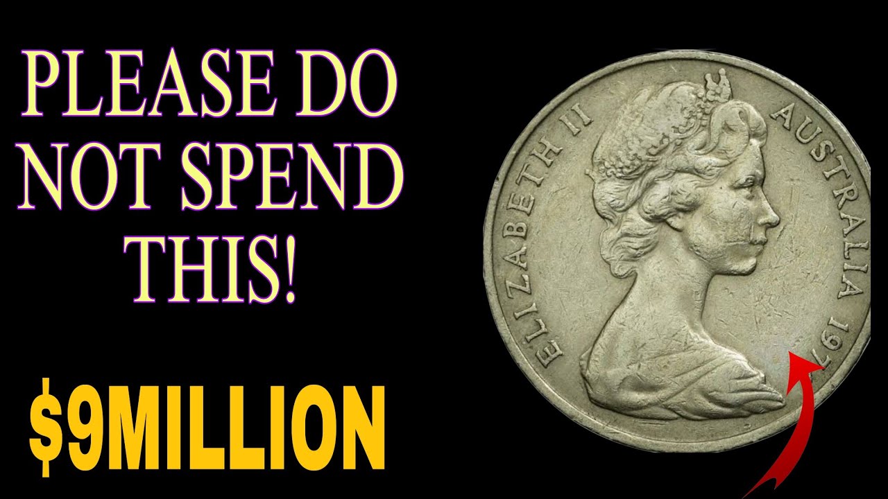 Top 2 Australia 1 Cent 1977 Coins&5 cent f1977 worth million dollar these coins make you  rich !