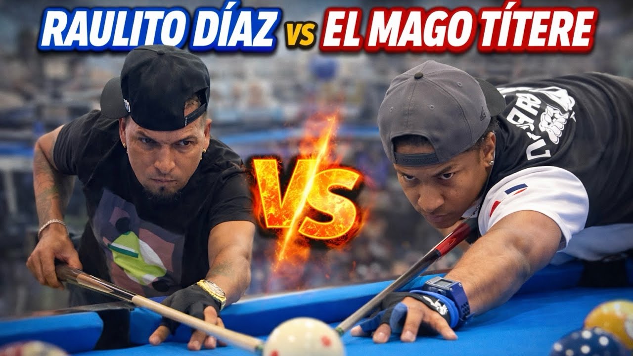 Raulito Diaz vs El mago titere - Bola 10 boca fija