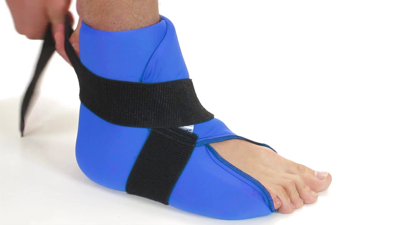 Foot & Ankle Pain Treatment - Ice & Hot Wrap by Elasto-Gel
