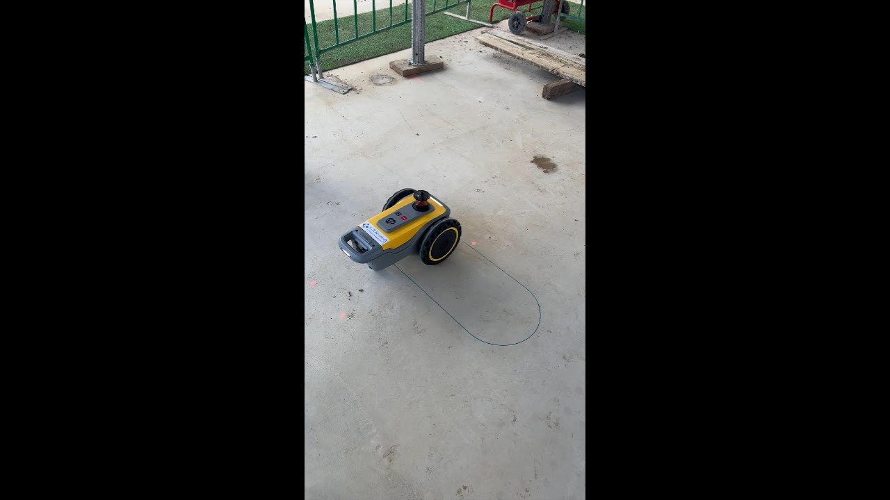 On site with the HP SitePrint Robotic Layout Solution.