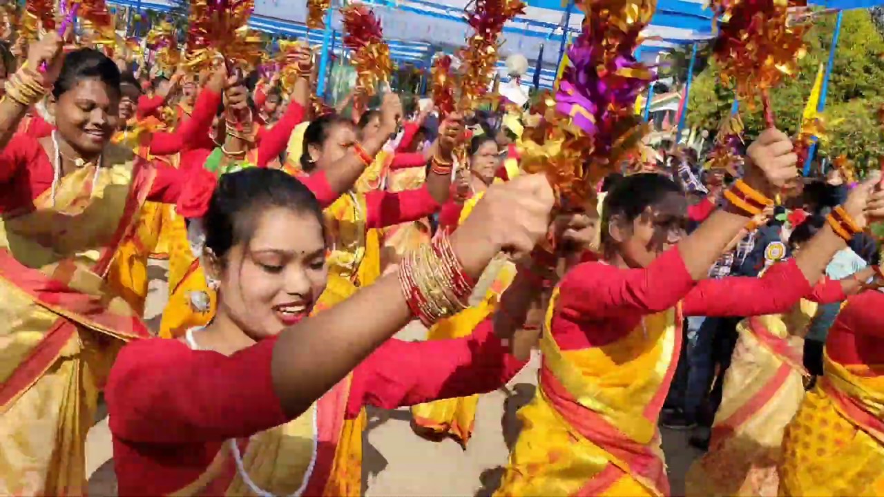 Visarjan Dance of  Kunkuri  church Jubilee