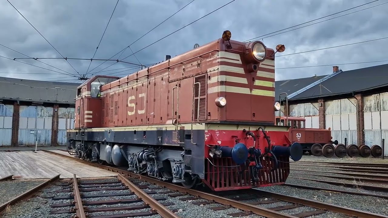 SJ T41 200 EMD 12-567 Test Drive #gm #emd  #4k #binaural #dieselengine
