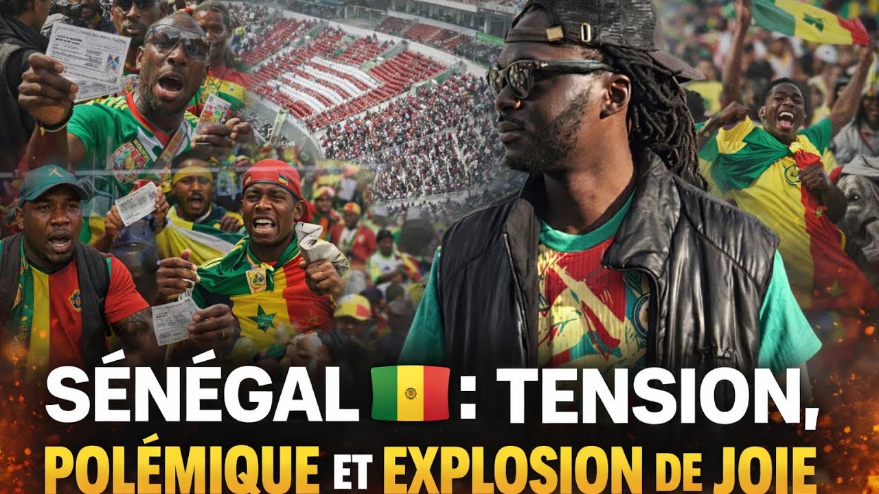 SÉNÉGAL 🇸🇳 : TENSION, POLÉMIQUE ET EXPLOSION DE JOIE