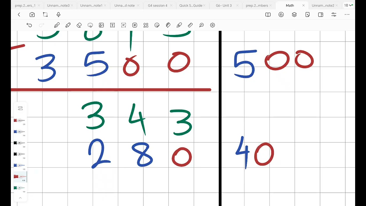 Dividing - Unit 7 Concept 2