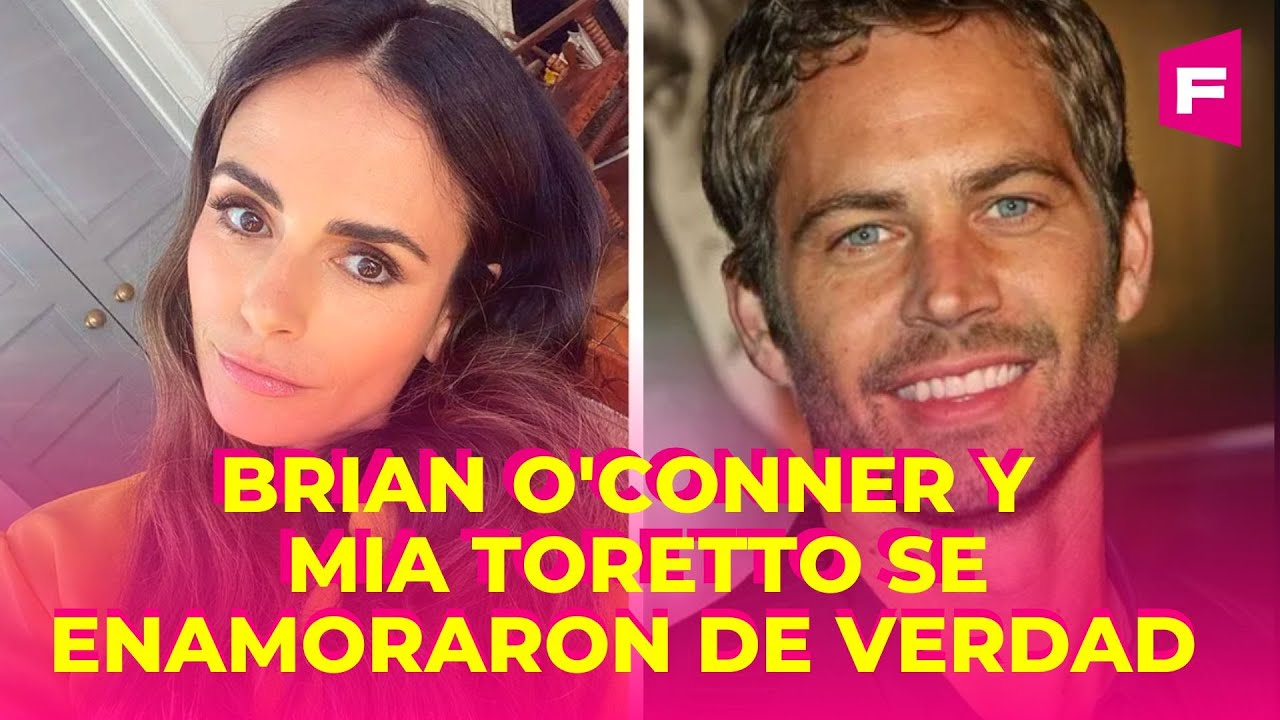 Brian O'Conner y Mia Toretto se enamoraron en la vida real