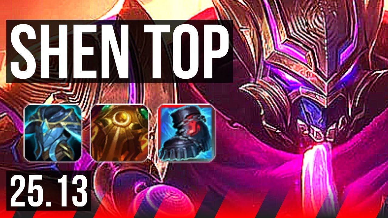 SHEN vs TEEMO (TOP) | 8/0/18, Legendary | KR Master | 25.13