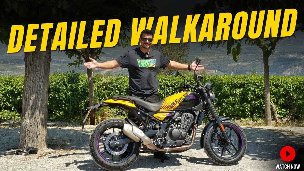 Royal Enfield Guerrilla 450 — всё, что вам нужно знать