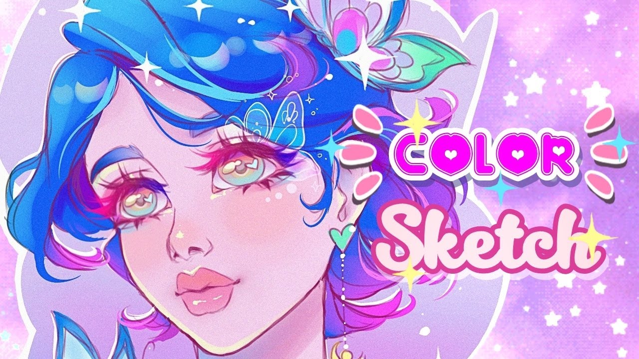 ¿Cómo hago el estilo COLOR SKETCH? 💜 Dtiys de @Rossdraws | ENG SUB