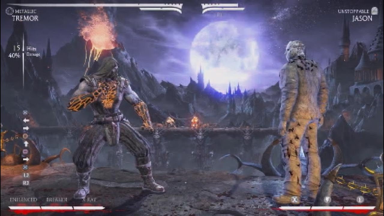 MKX l  Metallic Tremor Combos