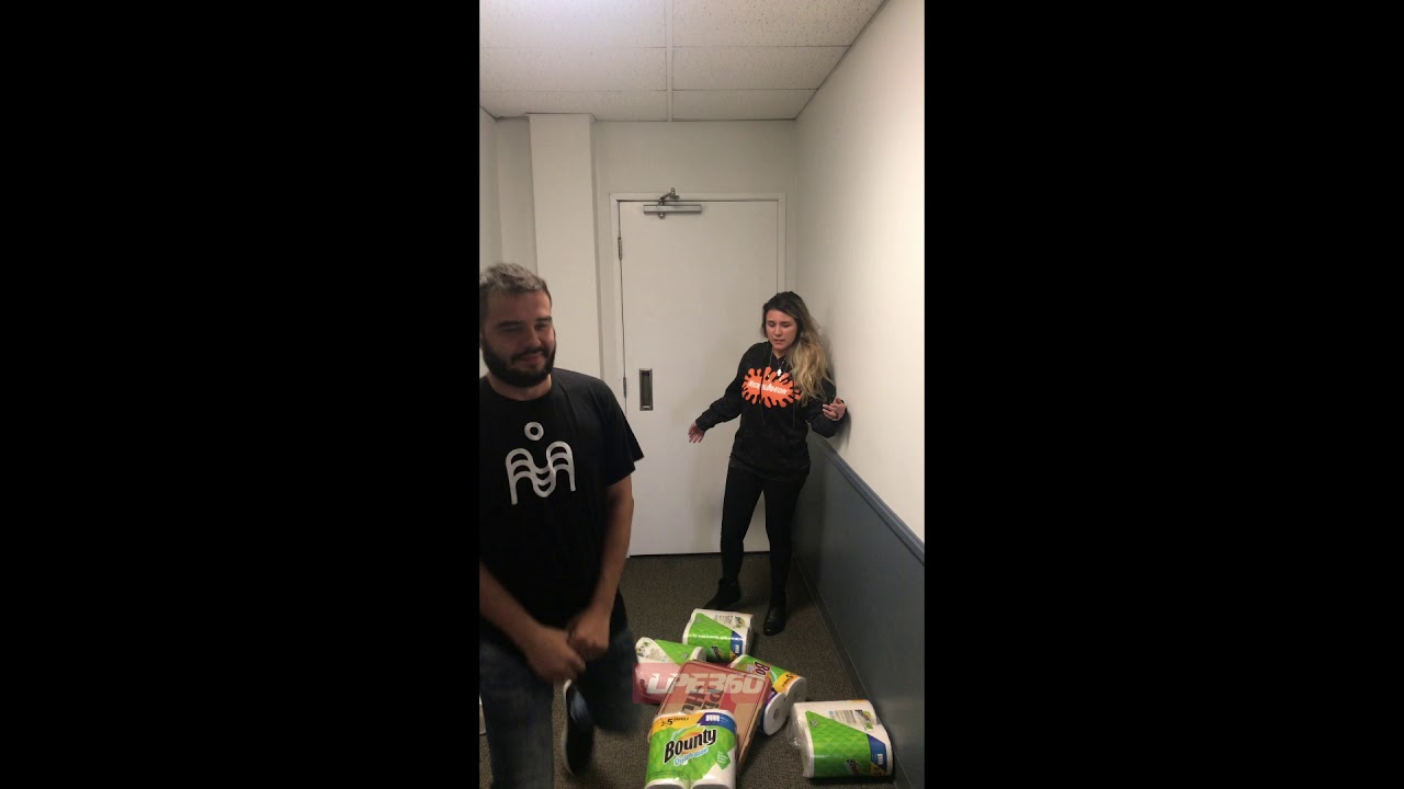 Pizza delivery girl prank