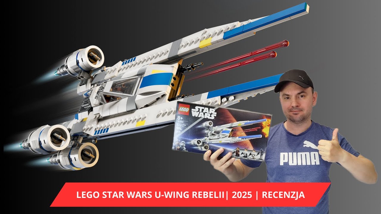 LEGO Star Wars 75399: Myśliwiec U-Wing Rebelii | Recenzja | Idealny Set dla Fan&oacute;w Andora