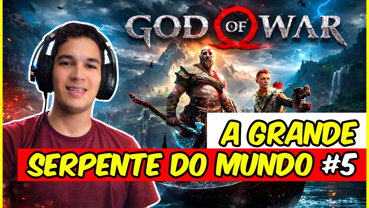 #5 - O SURPRIENDENTE ECONTRO COM A SERPENDE DO MUNDO A GRANDE JORMUNGAND