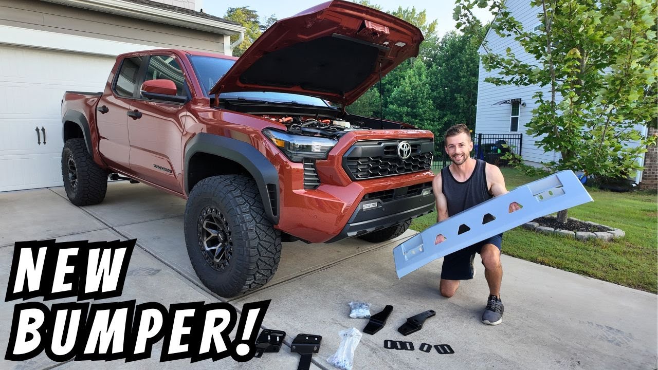 See How I Gave My 2025 Tacoma a Fresh Look With a New Bumper!