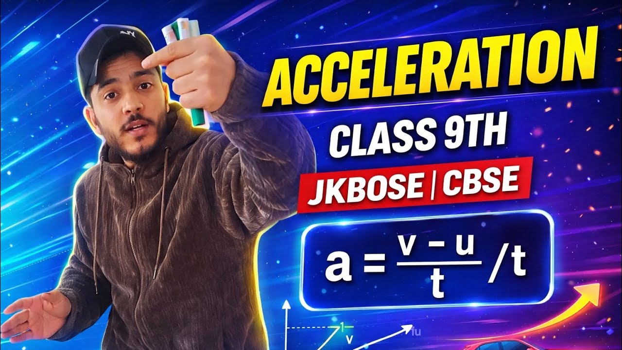 Class 9th Acceleration by Muneer Sir 