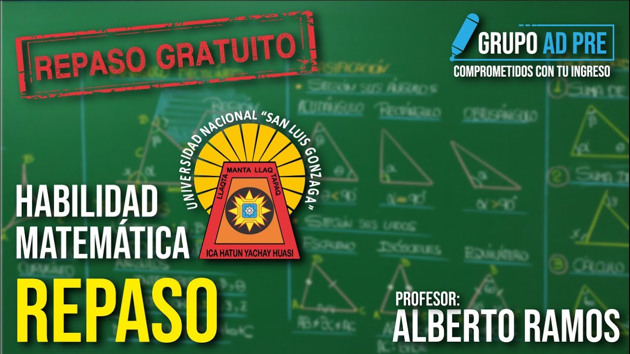 RAZ. MATEMÁTICO - REPASO