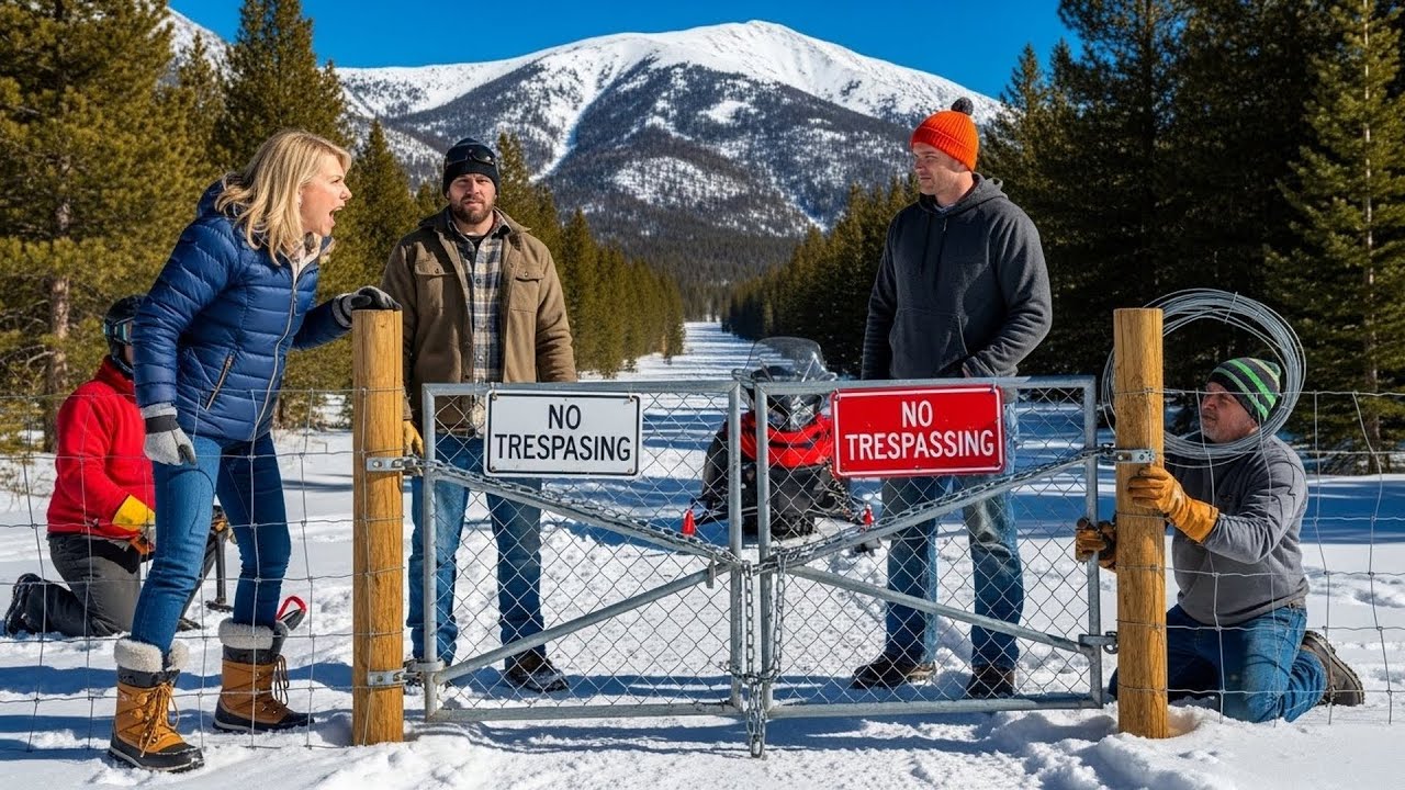 HOA Banned Snowmobiles On My Property, So I Closed The Trail They Use To Reach The National Forest
