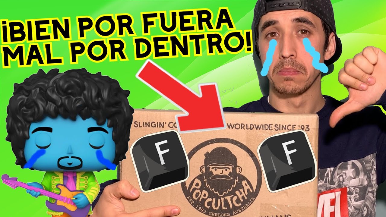 ⚠️NO COMPRAR⚠️ ¡La PEOR MYSTERY BOX de Popcultcha! de los 6 Funko Pops me vienen 2 con CAJA ROTA *F*