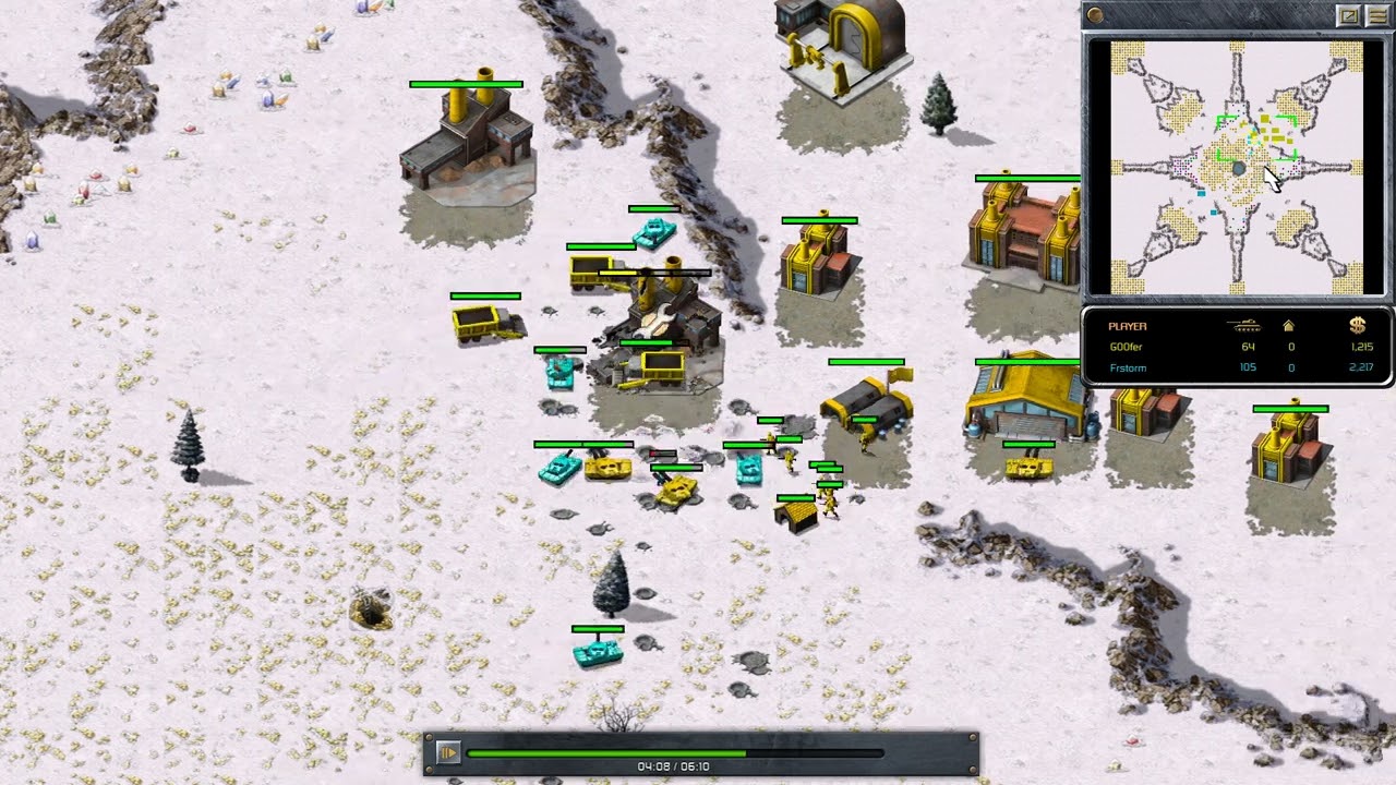 G00fer vs Frstorm | North By Northwest | Red Alert Remastered Quick Match