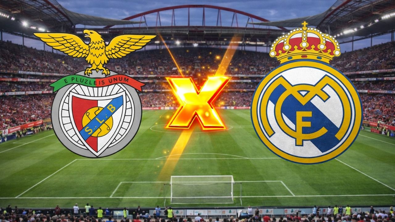 BENFICA vs REAL MADRID EN VIVO con imágenes | Champions League | PES 2021