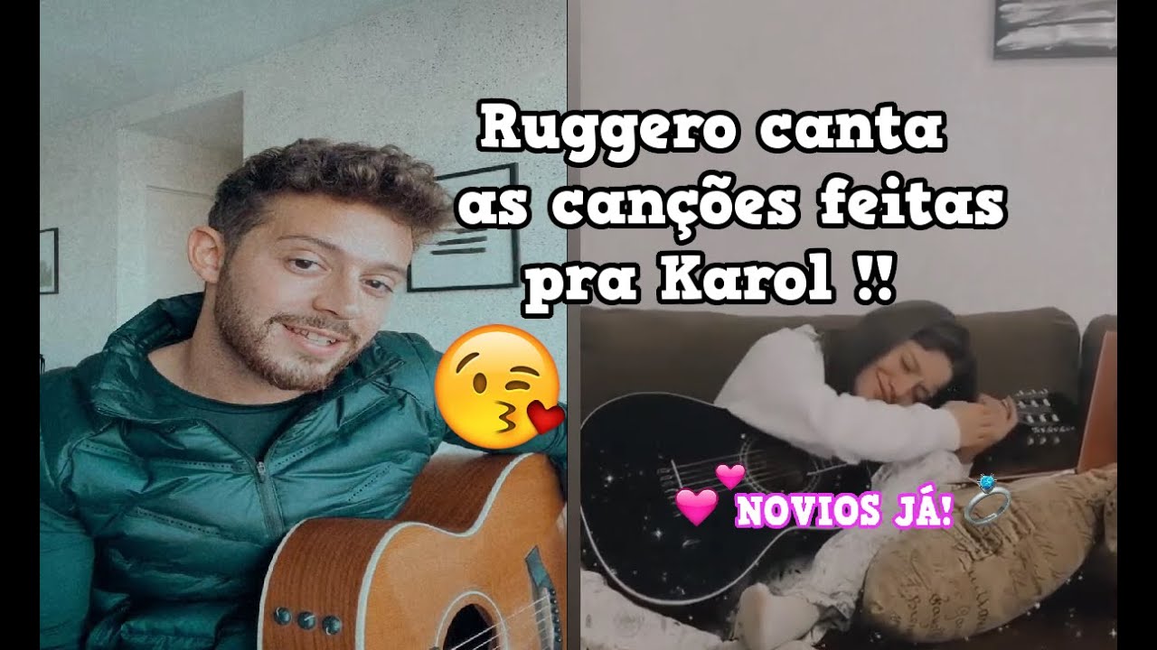 RUGGAROL 2021 RUGGERO CANTA PARA KAROL SEVILLA EM LIVE TODAS AS SUAS CANÇÕES DEDICADAS A ELA