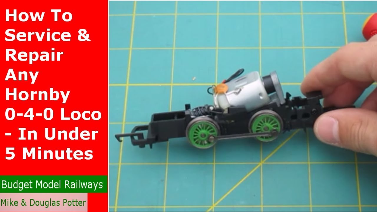 Как обслуживать и ремонтировать любой локомотив Hornby 0-4-0 менее чем за 5 минут