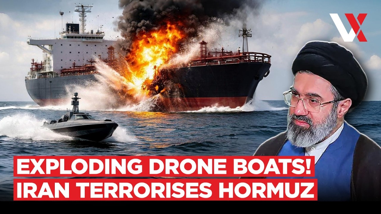 From Ukraine To Gulf! Iran Adopts Sea Drone Tactics To Paralyse World's Oil Lifeline Hormuz | VERTEX
