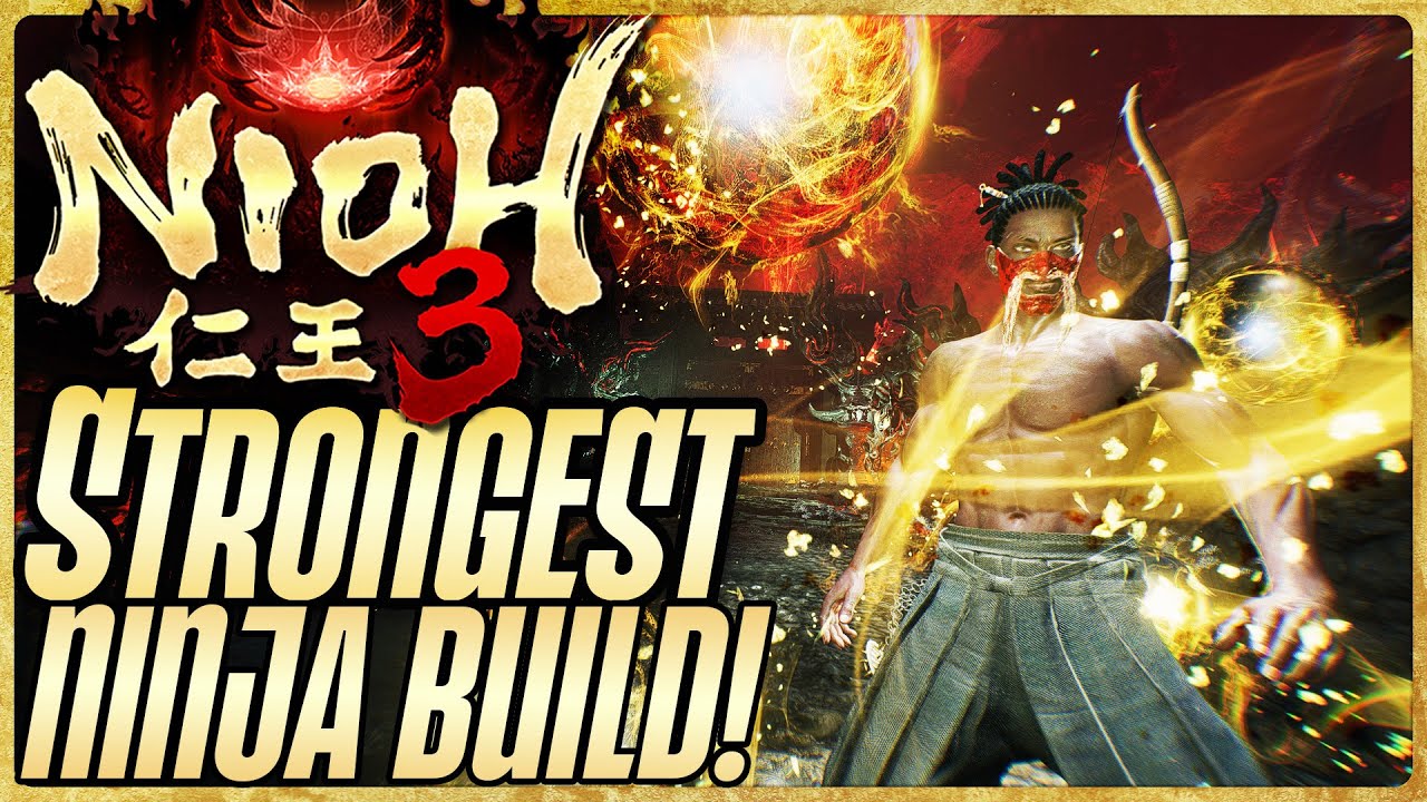 NIOH 3 | STRONGEST NINJA BUILD! (Heaven’s Leash) #nioh3