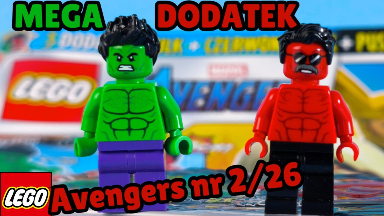 Dwa HULKI jedna pucha / Magazyn LEGO MARVEL Avengers nr 2/2026 / Przegląd