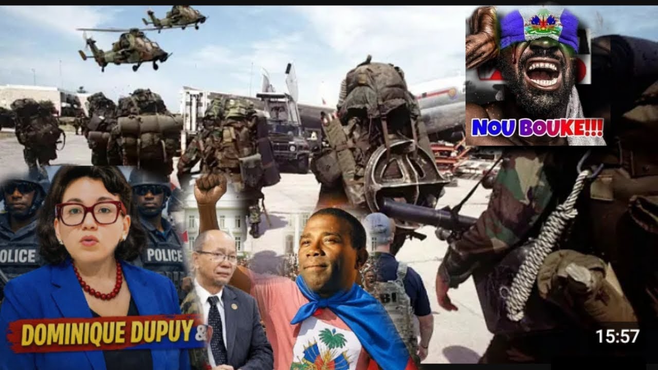 Leslie Voltaire VS Dominique Dupuy - sankyon tonbe - kama egziste - vin tande