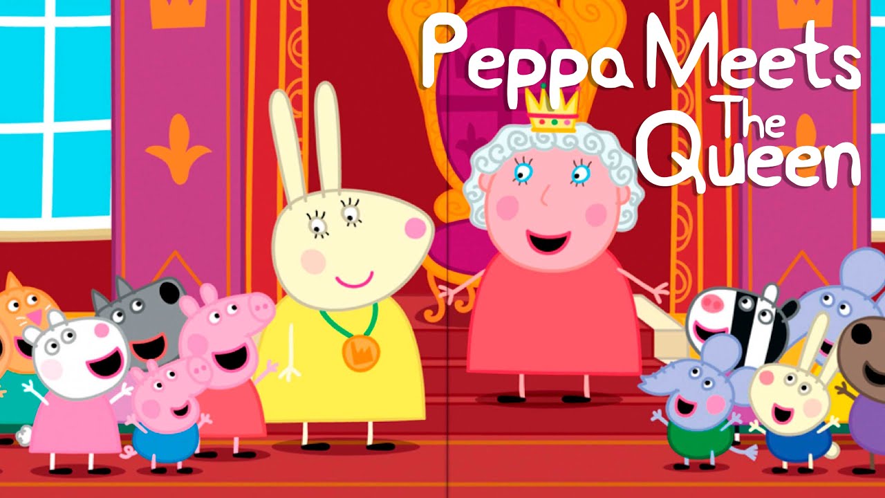 Peppa Pig Story - Peppa Meets The Queen