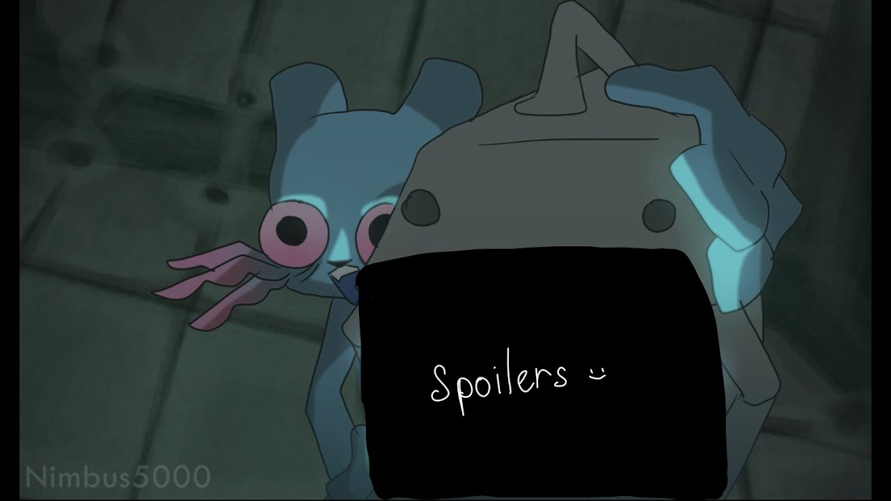 Wanna see a magic trick? (Rain world animation, Mid-game rivulet spoilers)