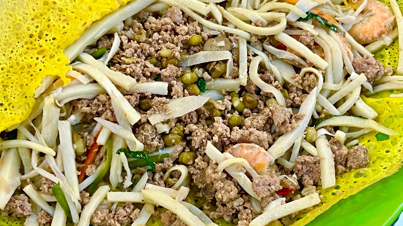 #121. BÁNH XÈO VỊT XIÊM, CỦ HỦ DỪA - MÓN NGON ĐẶC SẢN XỨ TÂY ĐÔ #điăncùngvân #amthucvietnam 